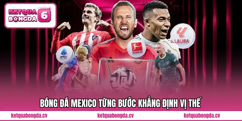 Bóng đá Mexico từng bước khẳng định vị thế