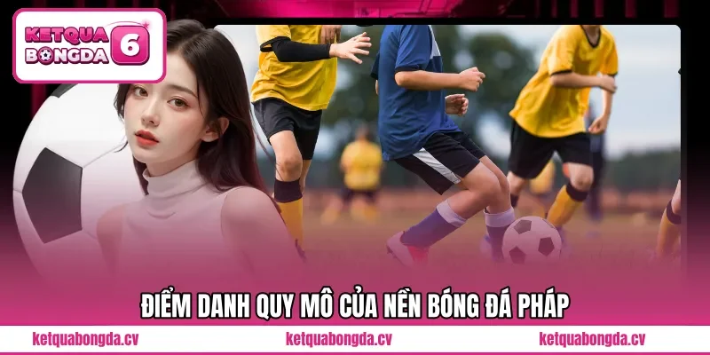 Điểm danh quy mô của nền bóng đá Pháp