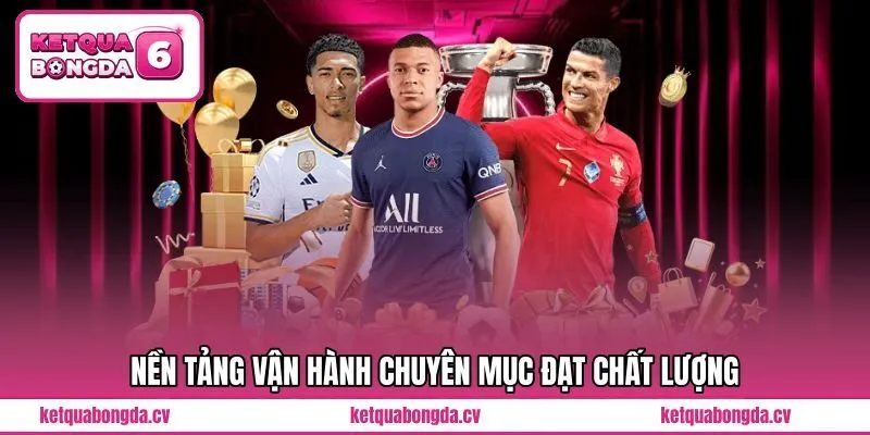 Nền tảng vận hành chuyên mục đạt chất lượng 