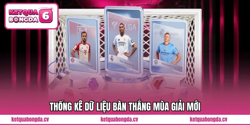 Thống kê dữ liệu bàn thắng mùa giải mới